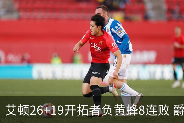 艾顿26+19开拓者负黄蜂8连败 爵士屠刺止5连败